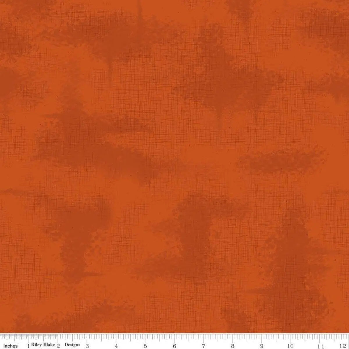 Orange Shabby Autumn Cotton 43"/44" Fabric Per Yard - Linda's Electric Quilters