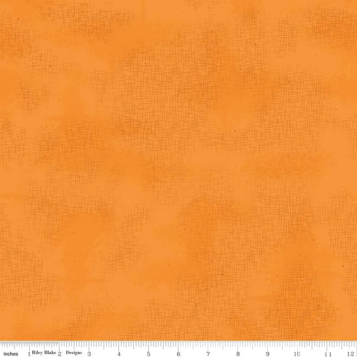 Orange Shabby Pumpkin Cotton 43"/44" Fabric Per Yard - Linda's Electric Quilters