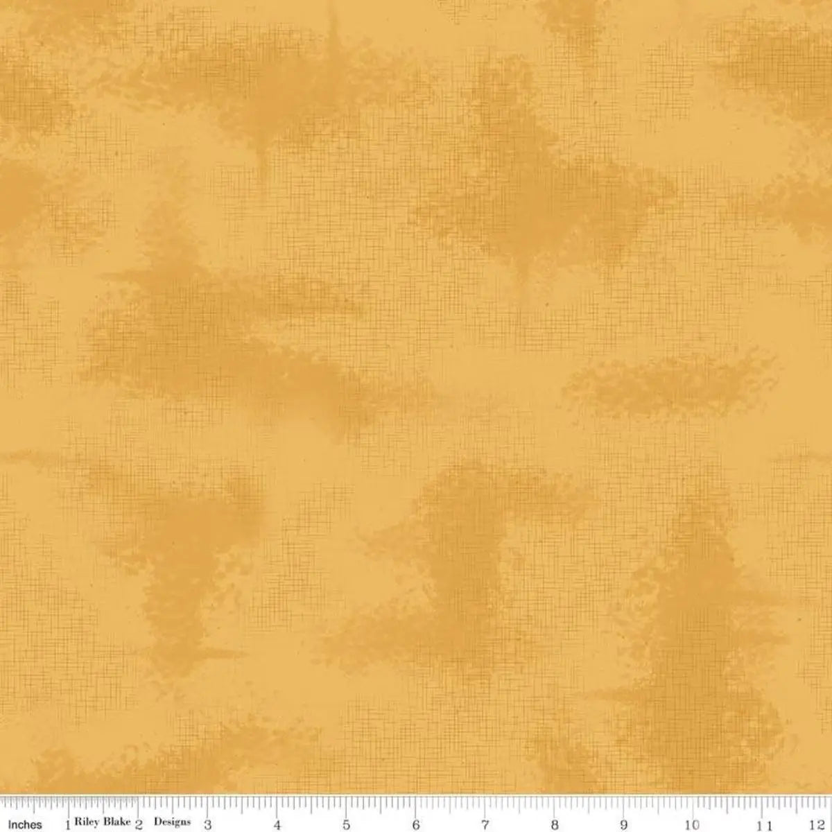 Yellow Amber Shabby Honey Cotton 43"/44" Fabric Per Yard - Linda's Electric Quilters