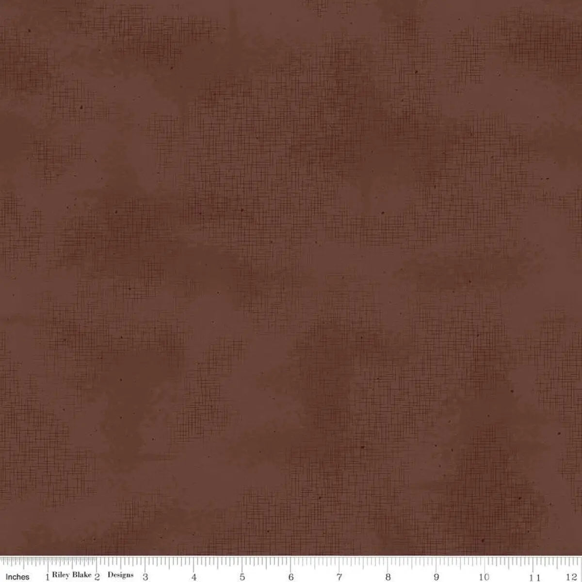 Brown Shabby Chocolate Cotton 43"/44" Fabric Per Yard - Linda's Electric Quilters