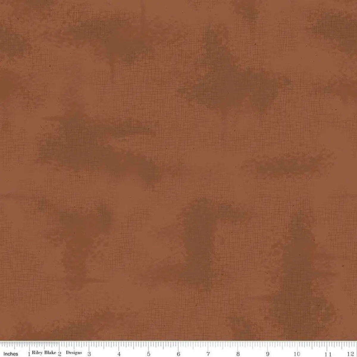 Brown Shabby Cinnamon Cotton 43"/44" Fabric Per Yard - Linda's Electric Quilters