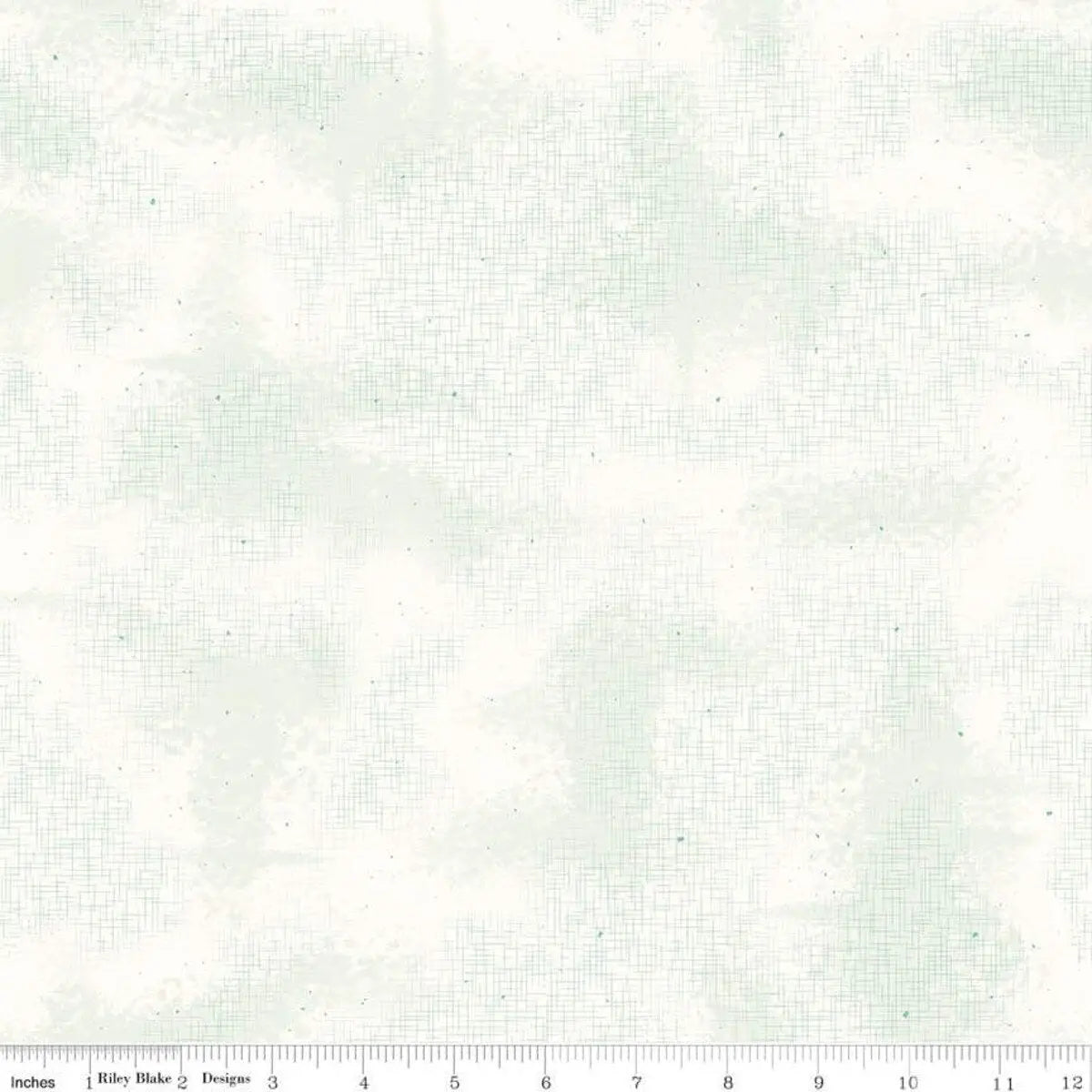 Green Shabby Sweet Mint Cloud Cotton 43"/44" Fabric Per Yard - Linda's Electric Quilters