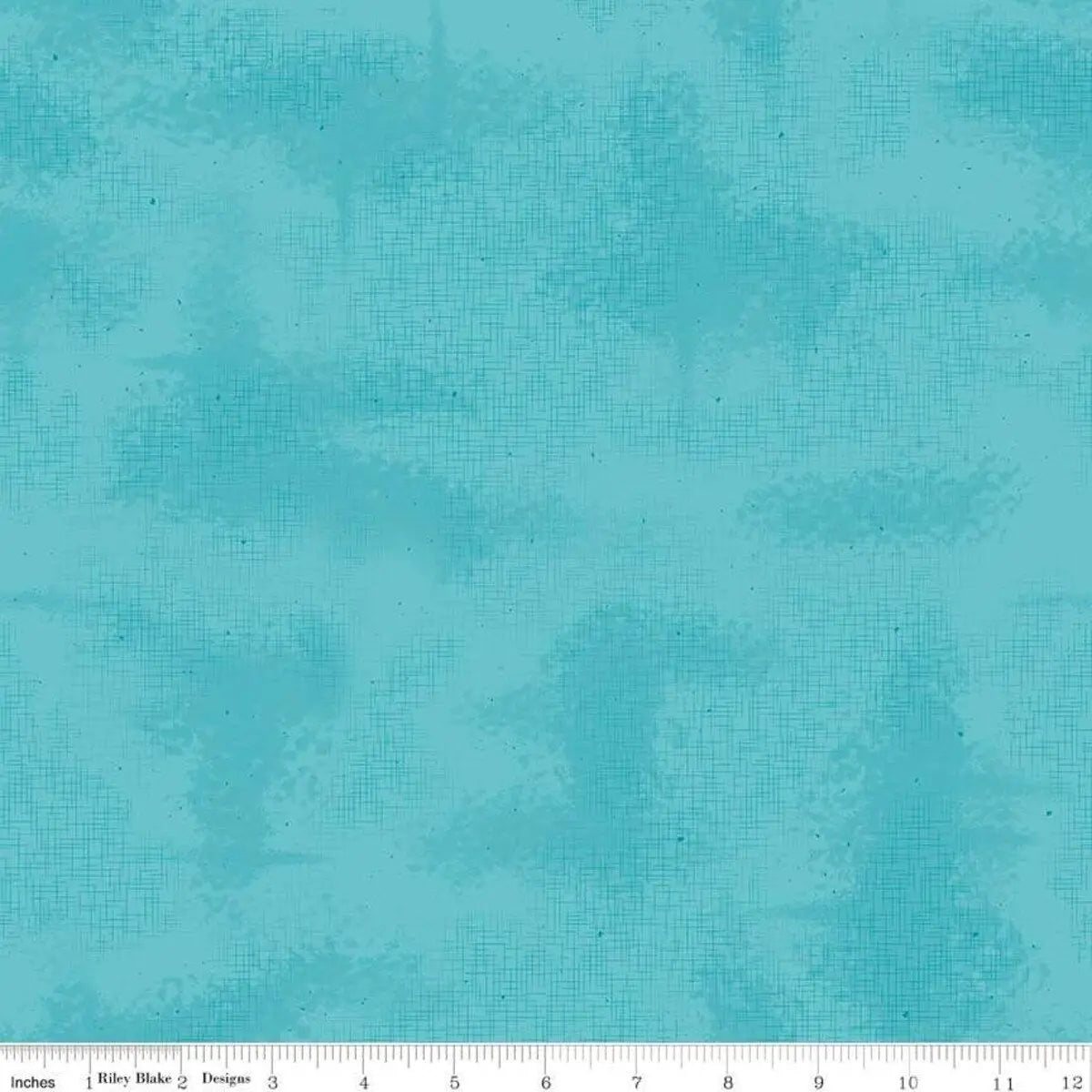 Blue Shabby Peacock Cotton 43"/44" Fabric Per Yard - Linda's Electric Quilters