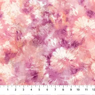 Pink Vivian Maroon Texture 43"/44" Cotton Fabric per yard - Linda's Electric Quilters