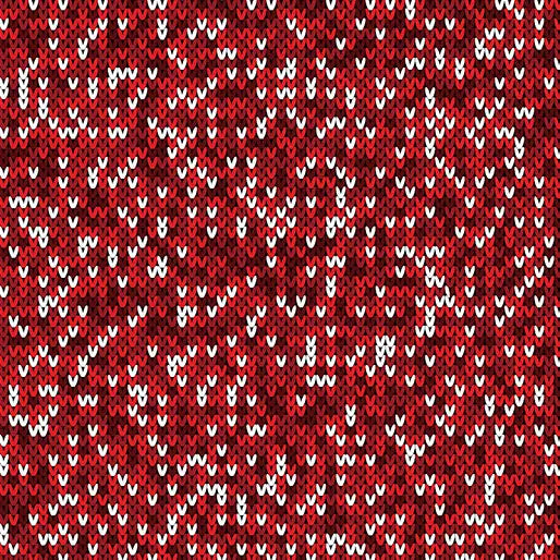 Red Knit Happy Cotton 44"/45" Fabric Per Yard - Linda's Electric Quilters