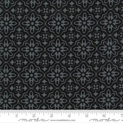 Black Tonal Midnight Magic 2 44"/45" Fabric Per Yard - Linda's Electric Quilters