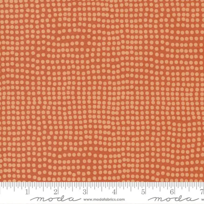 Orange Frisky Zen Chic 44"/45" Fabric Per Yard - Linda's Electric Quilters