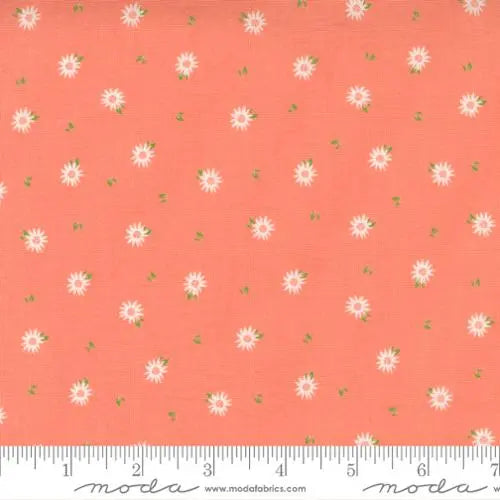 Pink Coral Sincerely Yours 44"/45" Fabric Per Yard - Linda's Electric Quilters