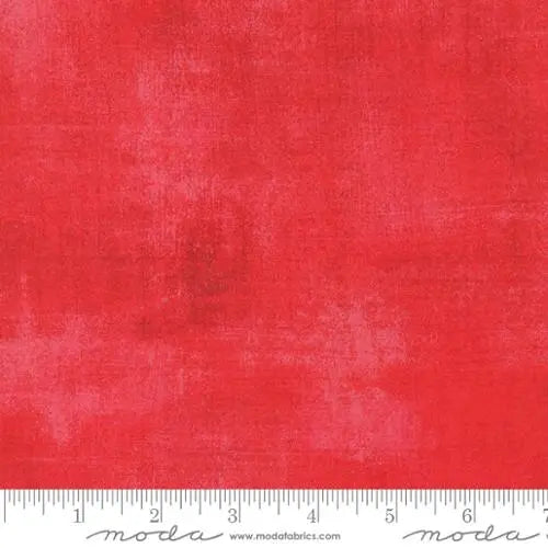 Red Grunge Basics Flamingo 44"/45" Fabric Per Yard - Linda's Electric Quilters