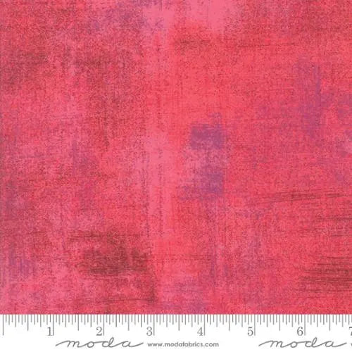 Pink Grunge Basics Teaberry 44"/45" Fabric Per Yard - Linda's Electric Quilters