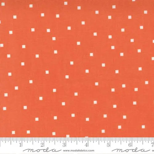 Orange Make Time Strawberry 44"/45" Fabric Per Yard - Linda's Electric Quilters