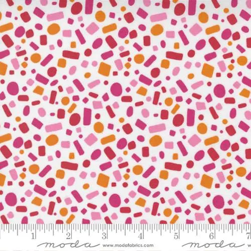 Pink Creativity Glows Cloud Bubblegum 44"/45" Fabric Per Yard - Linda's Electric Quilters