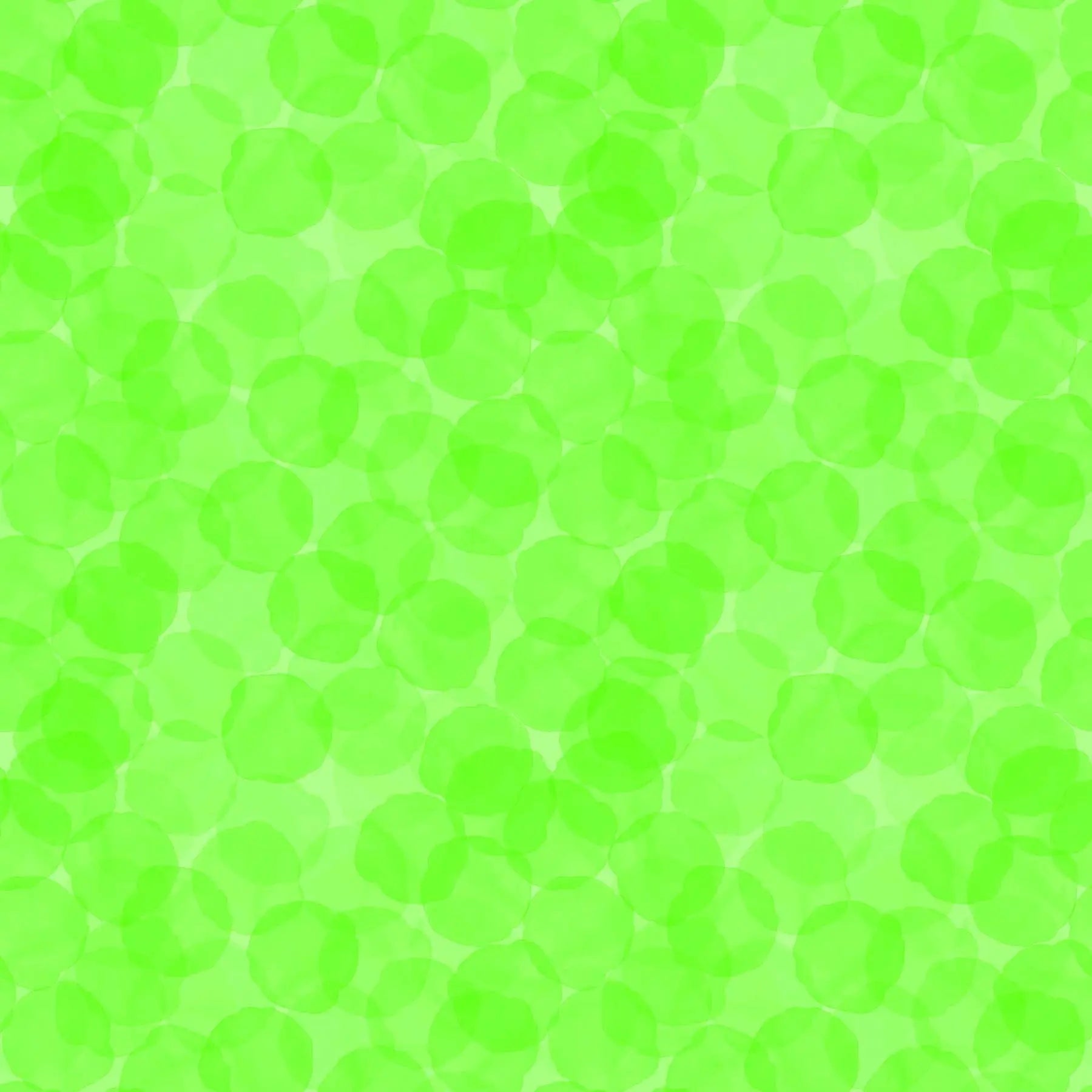 Green Chlorophyll Juicy Tonal Trio Cotton 44"/45" Fabric Per Yard - Linda's Electric Quilters
