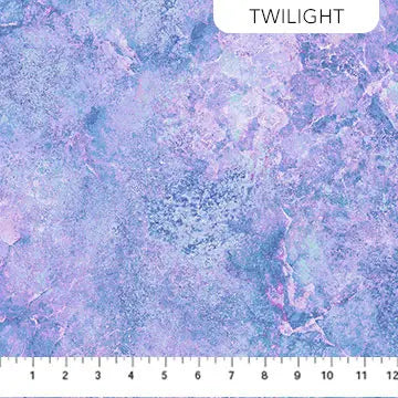 Blue Pink Twilight 26756-470 Cotton 44"/45" Fabric Per Yard - Linda's Electric Quilters