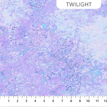 Blue Pink Twilight 26758-47 Cotton 44"/45" Fabric Per Yard - Linda's Electric Quilters