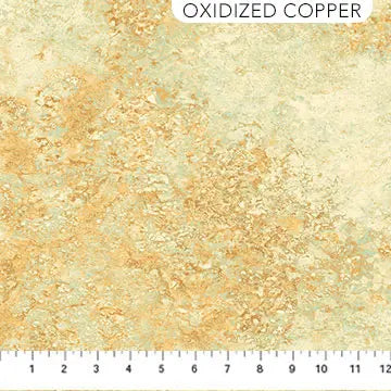 Natural Oxidized Copper 26758-68 Cotton 44"/45" Fabric Per Yard - Linda's Electric Quilters