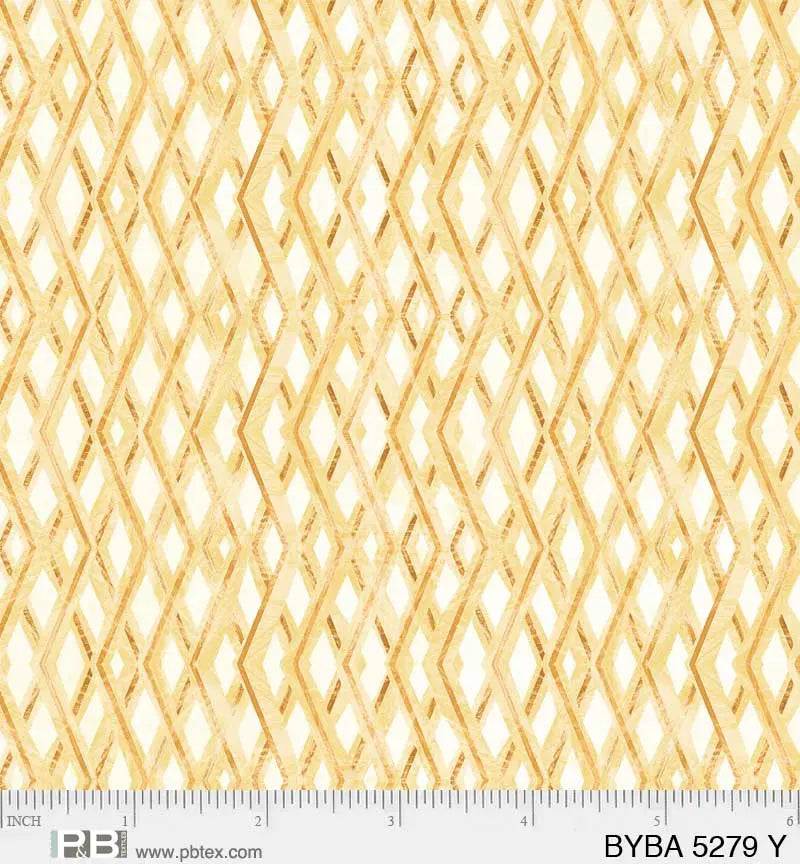 Yellow Barnyard Babies 44"/45" Fabric Per Yard - Linda's Electric Quilters