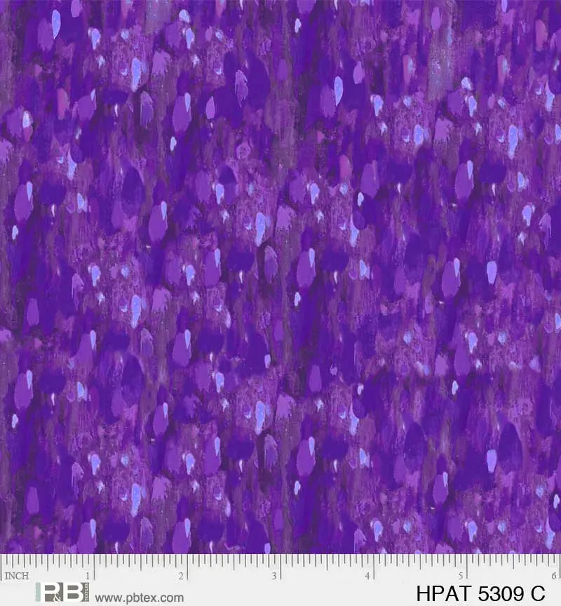 Purple Hootie Patootie 44"/45" Fabric Per Yard - Linda's Electric Quilters