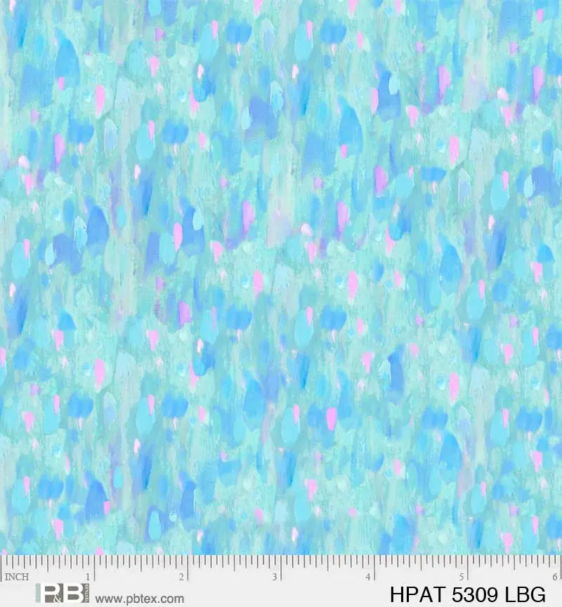 Light Blue Hootie Patootie 44"/45" Fabric Per Yard - Linda's Electric Quilters