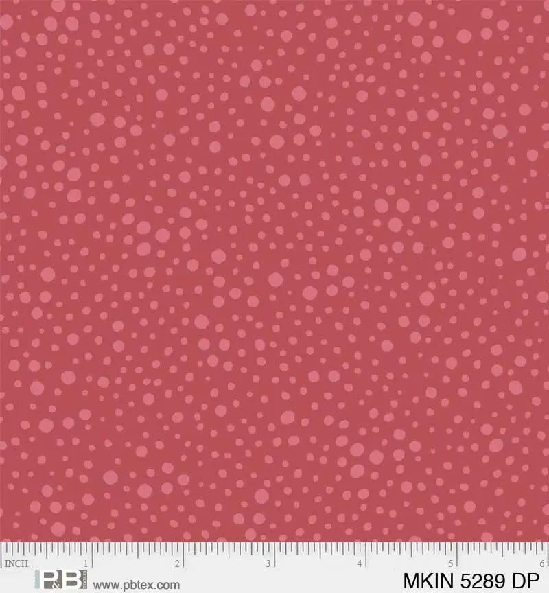 Red Mystical Kingdom 44"/45" Fabric Per Yard - Linda's Electric Quilters