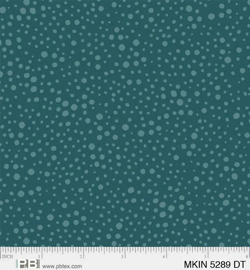 Green Mystical Kingdom 44"/45" Fabric Per Yard - Linda's Electric Quilters