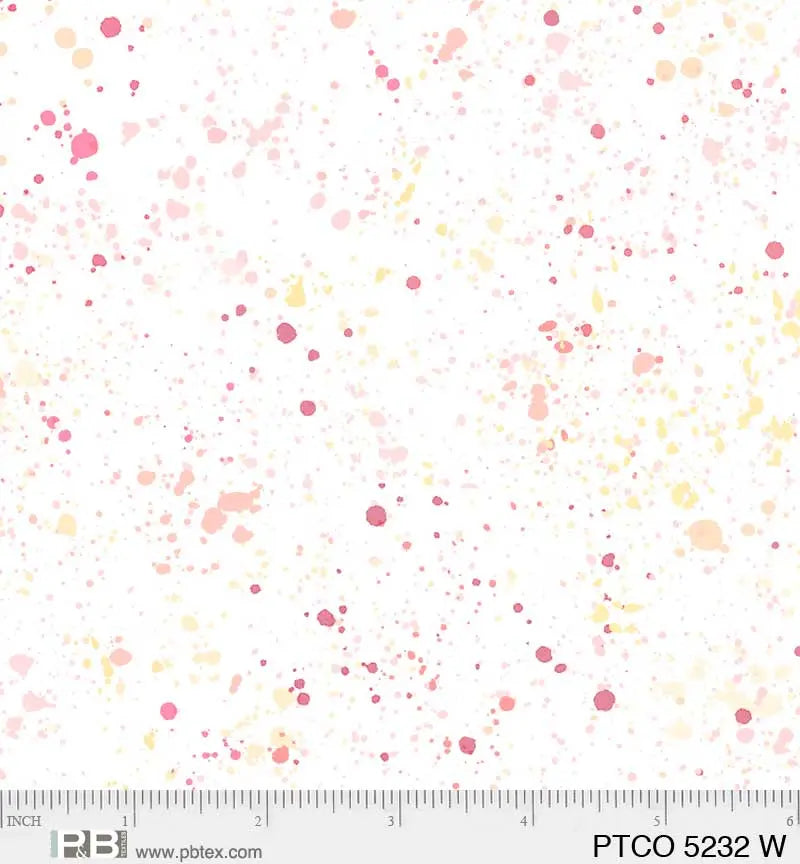 White Pop The Cork 44"/45" Fabric Per Yard - Linda's Electric Quilters