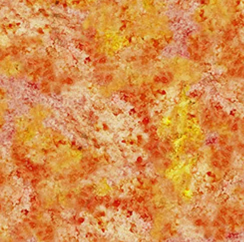 Orange Mottled Windswept 44"/45" Fabric Per Yard