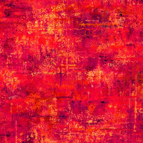 Red Mottled Blender 44"/45" Fabric Per Yard - Linda's Electric Quilters