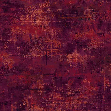 Red Wine Mottled Blender 44"/45" Fabric Per Yard - Linda's Electric Quilters