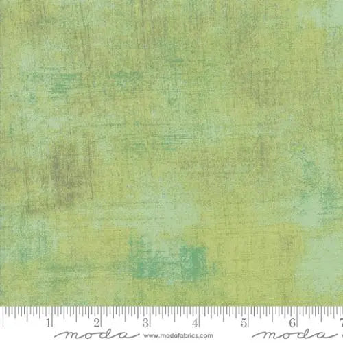 Green Grunge Basics Pear 44"/45" Fabric Per Yard - Linda's Electric Quilters