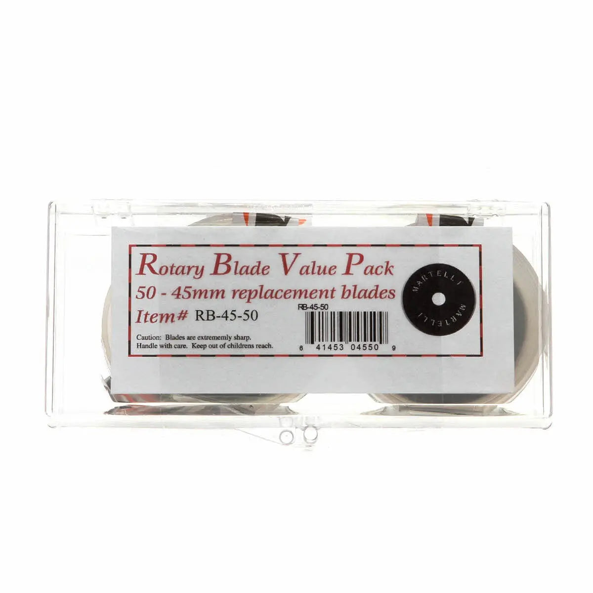 45mm Rotary Blade Replacement Bulk Pack 50ct - Linda's Electric Quilters