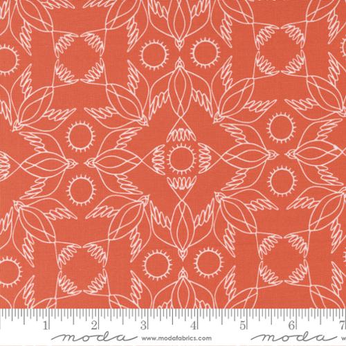 Birdsong Cardinal 44"/45" Fabric Per Yard