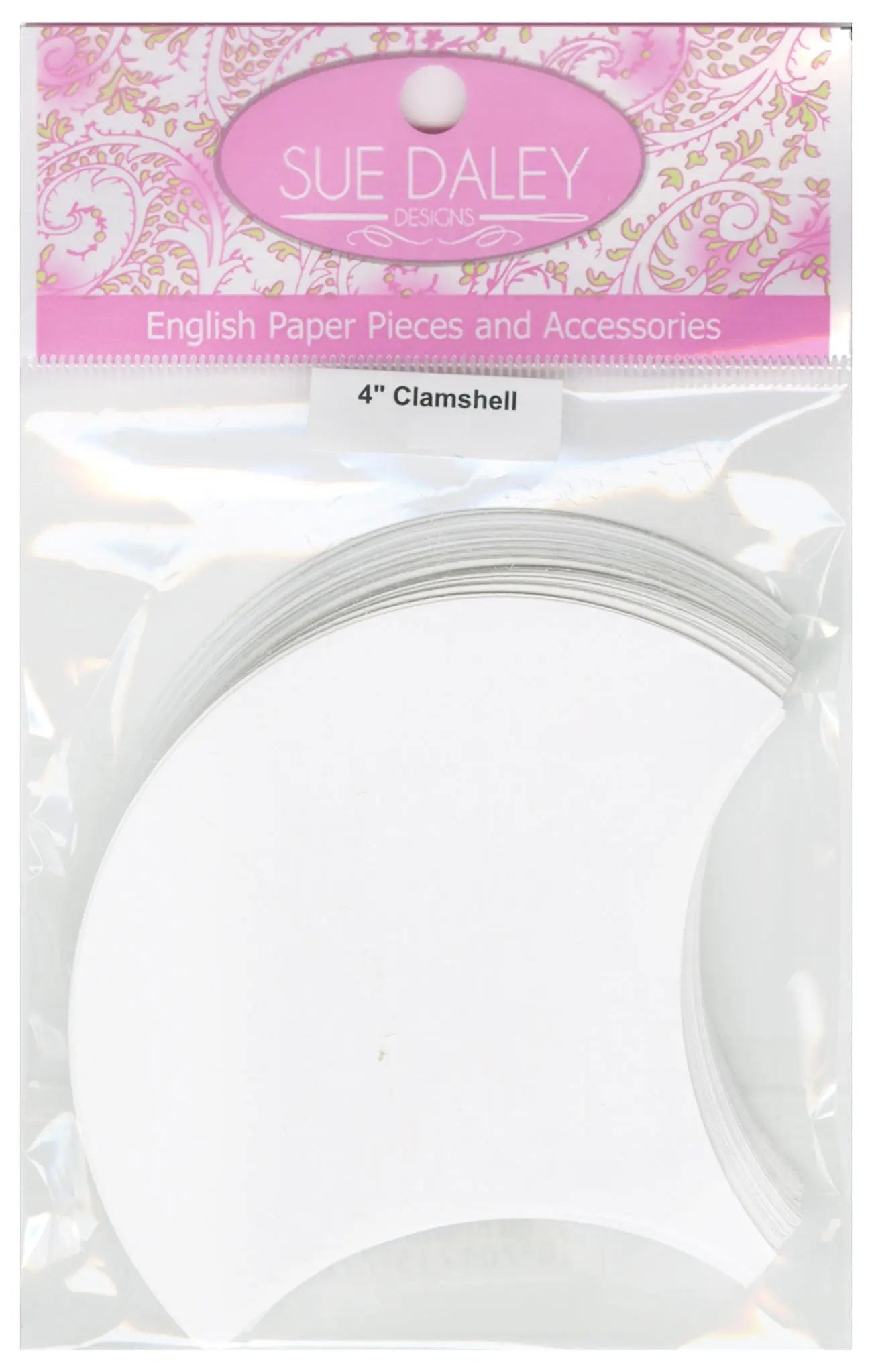 4in Clamshell Papers - Linda's Electric Quilters