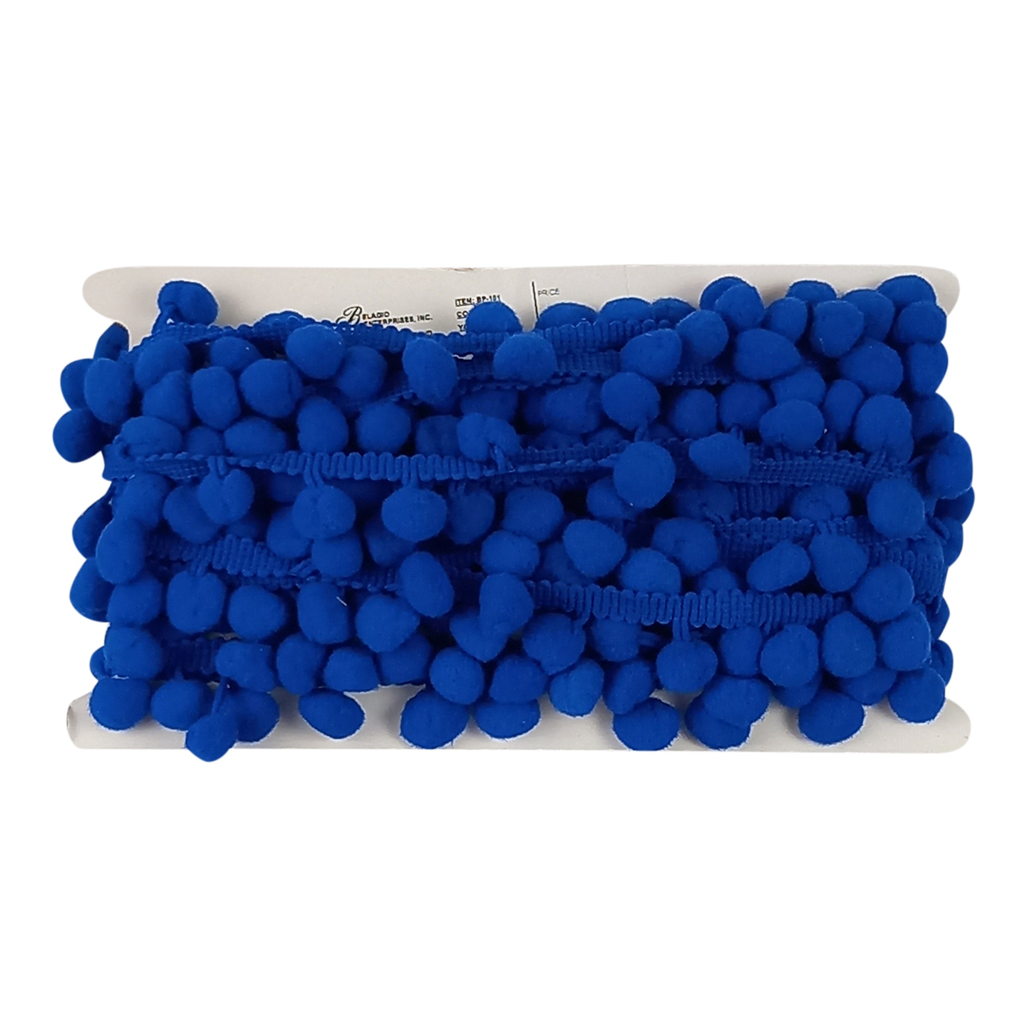 5/8-inch Pompom Trim – 10 Yard Roll | 22 colors