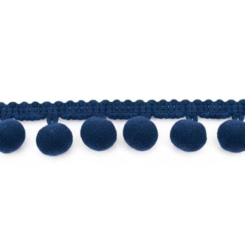 5/8-inch Pompom Trim – 10 Yard Roll | 22 colors