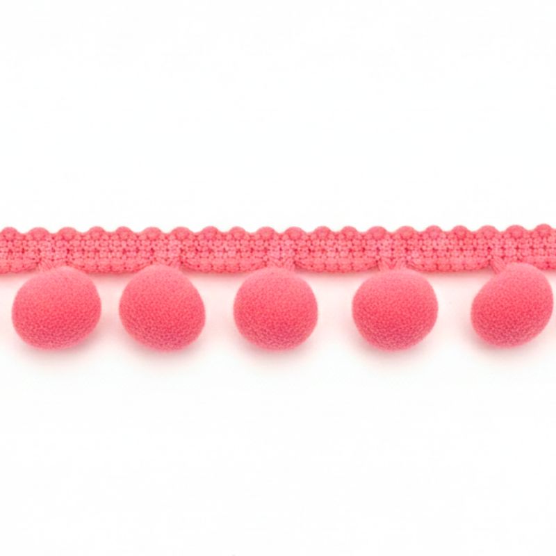 5/8-inch Pompom Trim – 10 Yard Roll | 22 colors