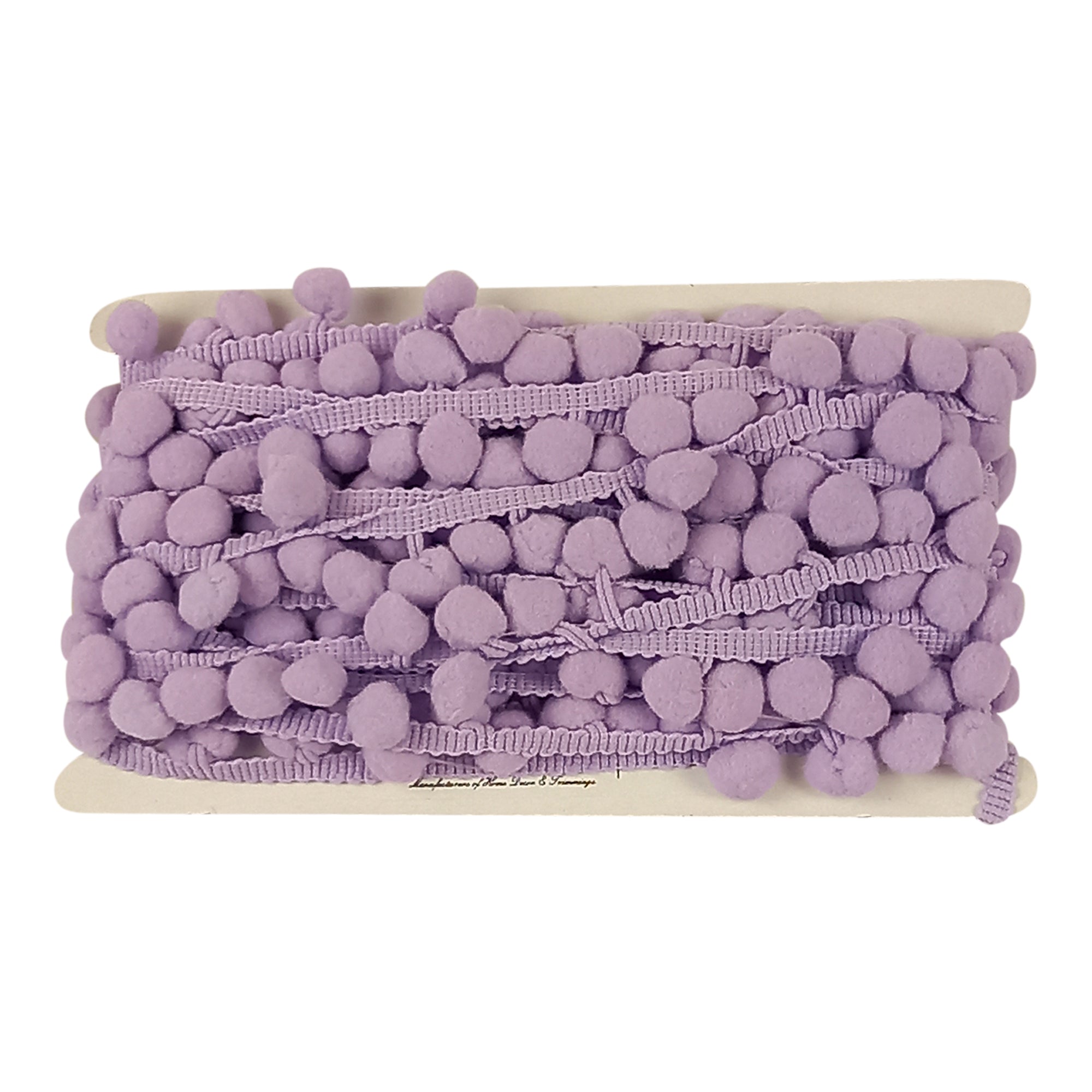 5/8-inch Pompom Trim – 10 Yard Roll | 22 colors