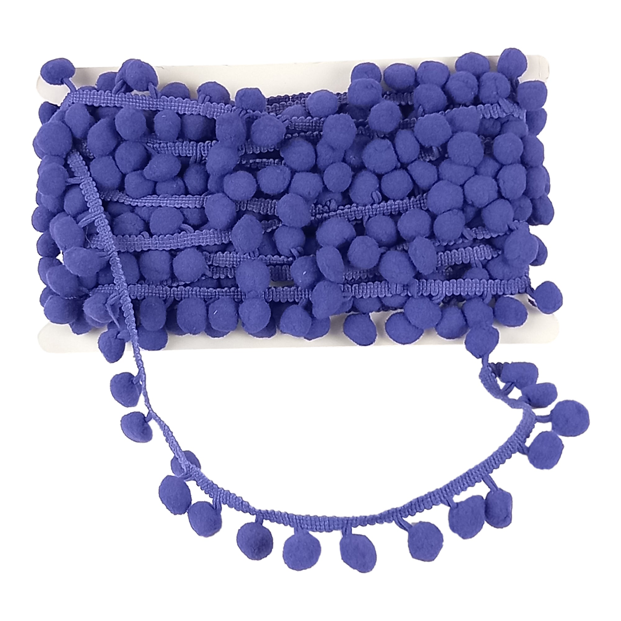 5/8-inch Pompom Trim – 10 Yard Roll | 22 colors