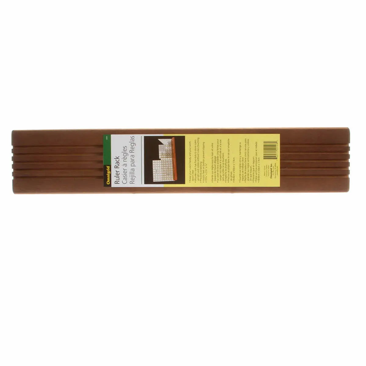 Slot Master Ruler 5 Slot Wooden Ruler Rack - Linda's Electric Quilters