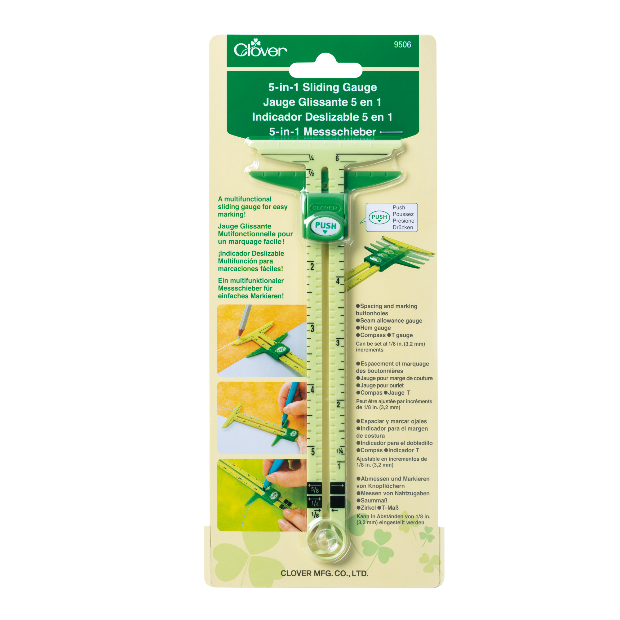 5-in-1 Sliding Gauge