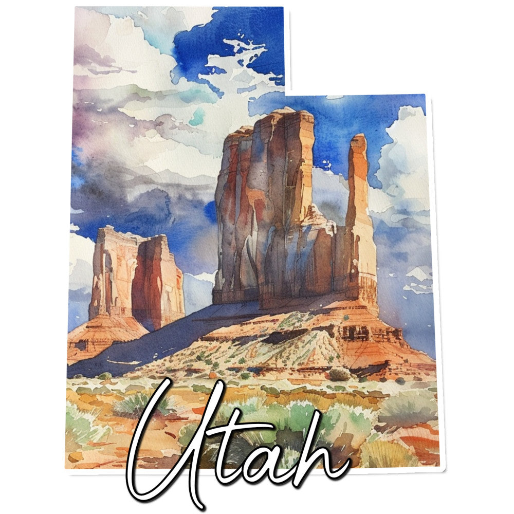 50 States Scene Fabric Panel 33