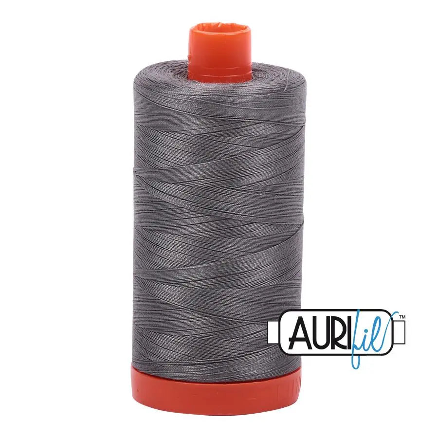 5004 Grey Smoke Aurifil Cotton 50wt