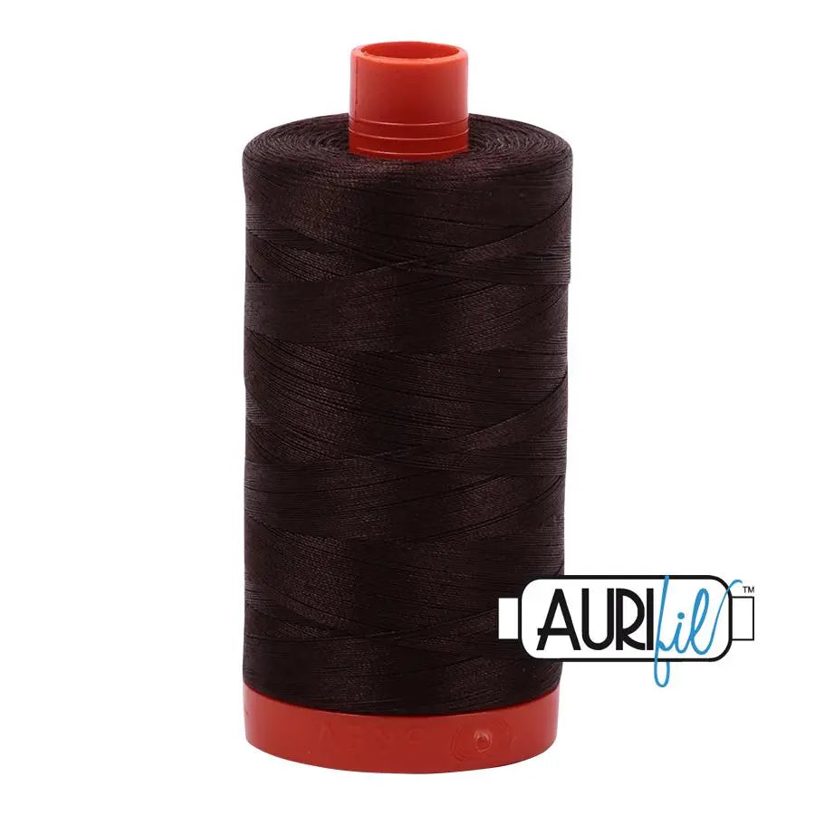 5024 Dark Brown Aurifil Cotton 50wt
