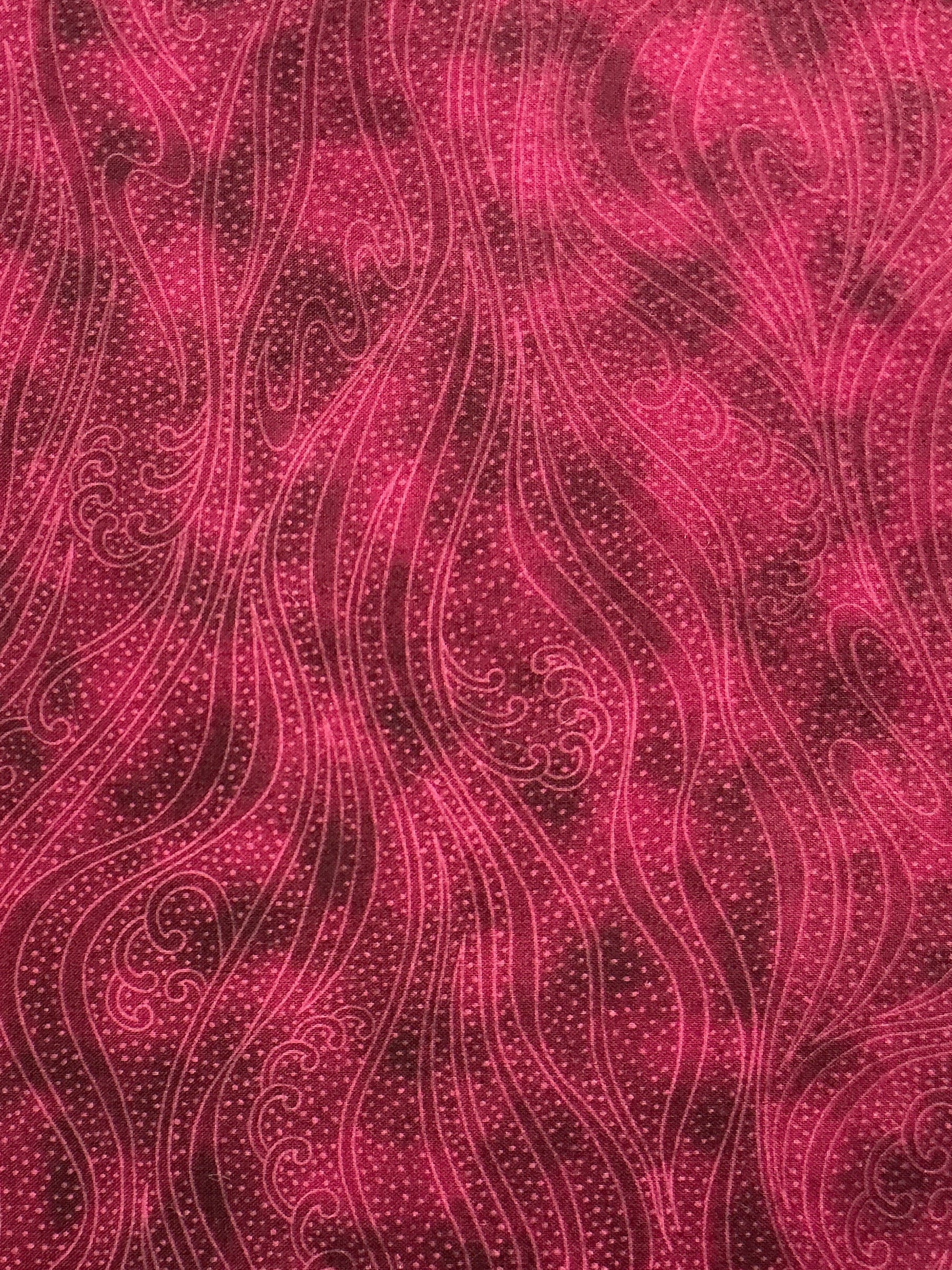Garnet Color Movement red blender quilting fabric by In The Beginning Fabrics