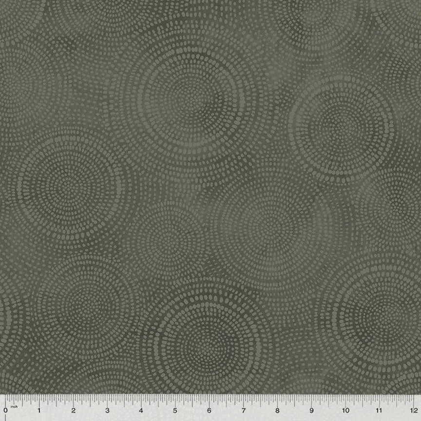 Grey Graphite Radiance Wideback Cotton Fabric per yard
