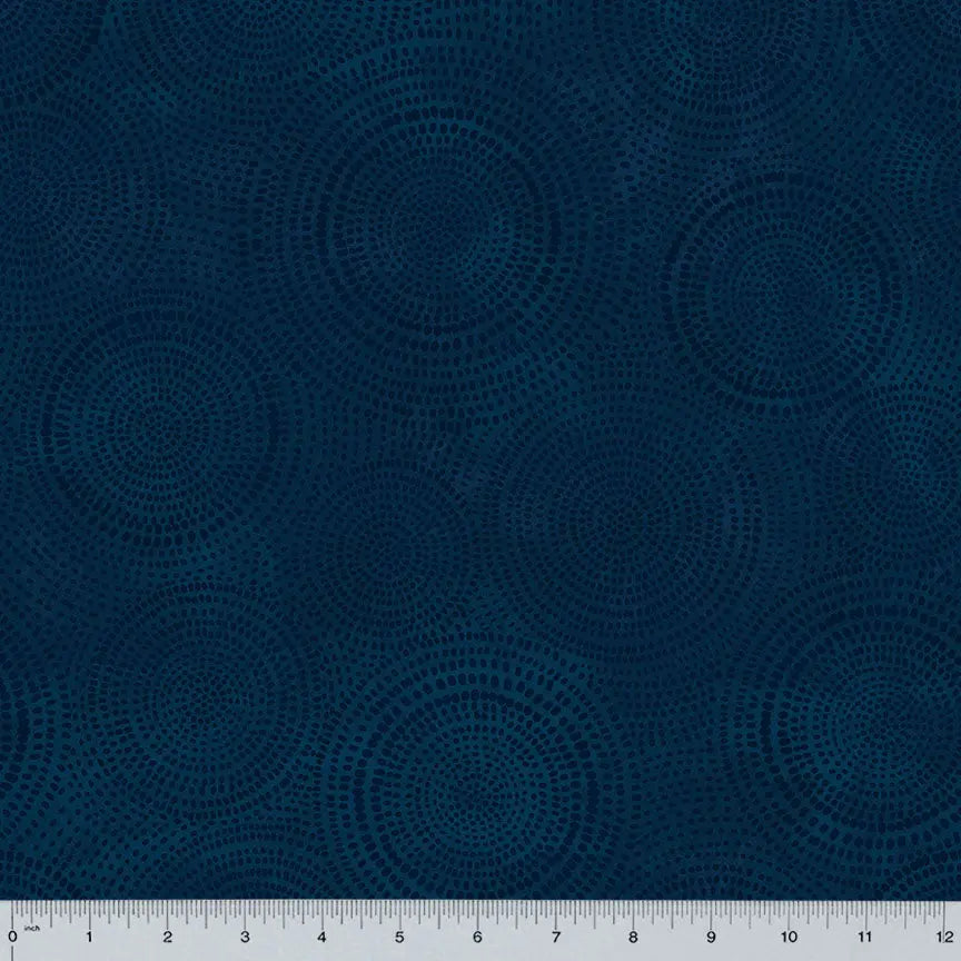 Blue Navy Radiance Wideback Cotton Fabric Per Yard Windham Fabrics