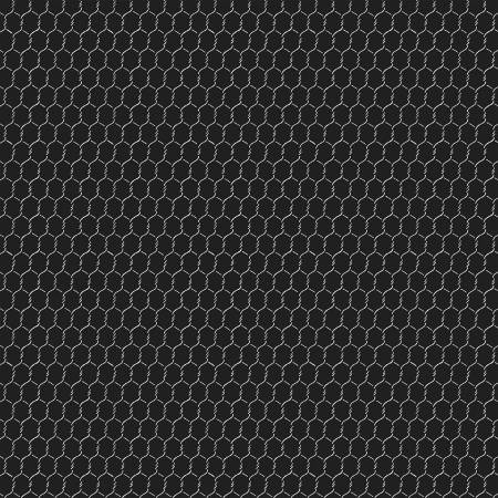 Windham BOHO Chicks Chicken Wire quilting cotton in Black