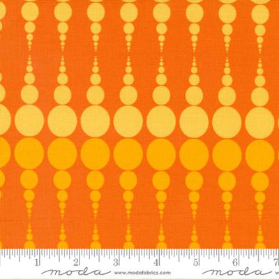 Creativity Roars Orange 44"/45" Fabric Per Yard