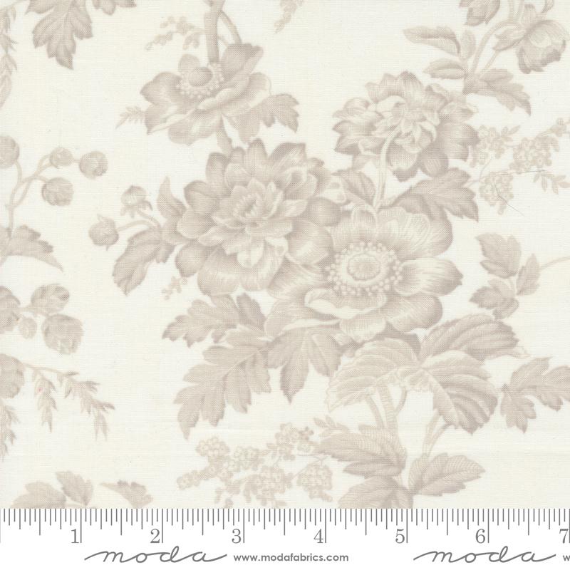 Moda 3 Sisters Favorites vintage quilting cotton fabric in Cream