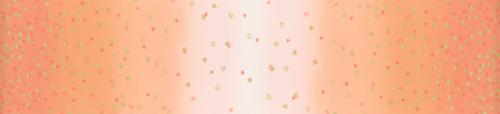 I Heart Ombre Metallic Coral Metallic 44"/45" Fabric Per Yard